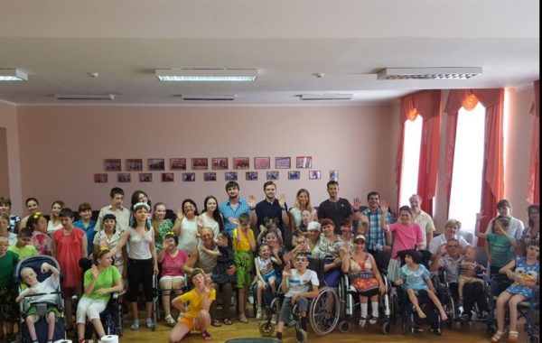 Посещение Дербетовского детского дома-интерната