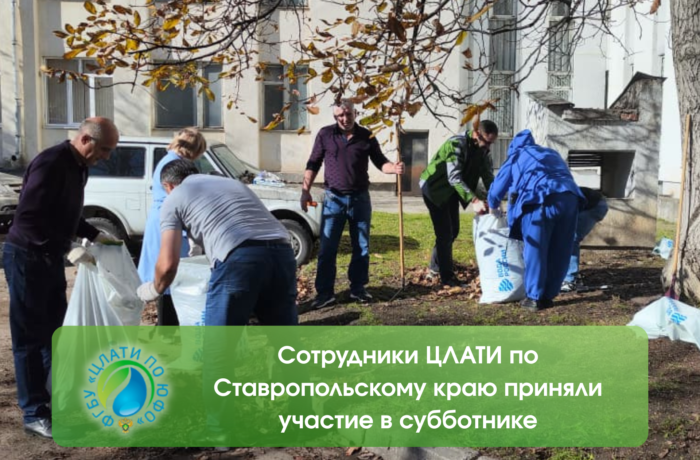 Сотрудники ЦЛАТИ по ЮФО приняли участие в субботнике